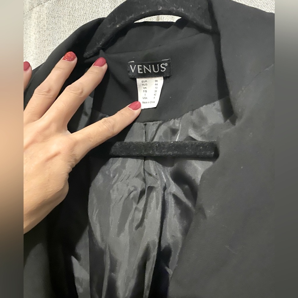 Venus blazer, black size 4 - Picture 5 of 6